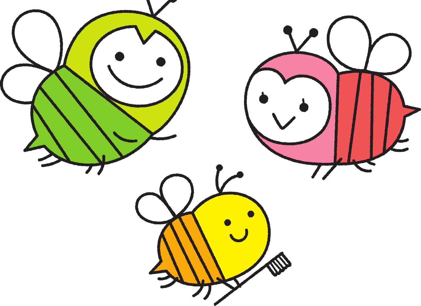 Well-bee club キャラクター